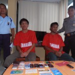 Dua Tersangka di mintai keterangan dalam gelar perkara kemarin.