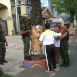 Gerakan cabut paku di pohon, berlangsung  di Kabupaten Jepara